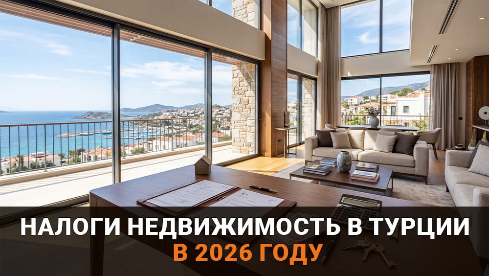 Налоги на недвижимость в Турции 2026