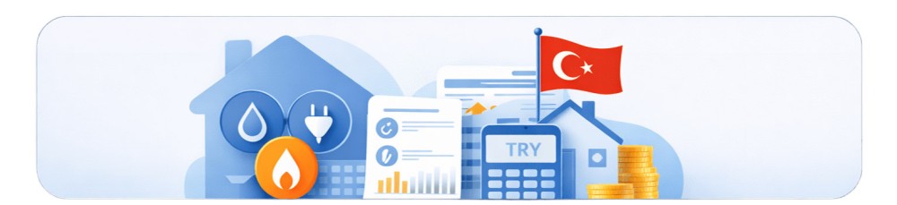 коммунальные услуги в Турции