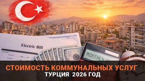 Стоимость коммунальных услуг в Турции